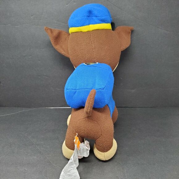 Paw Patrol Chase 16" Plush Stuffed Animal Nickelodeon Toy Police Dog Blue Toy - Picture 3 of 7